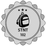 STNT 102 badge