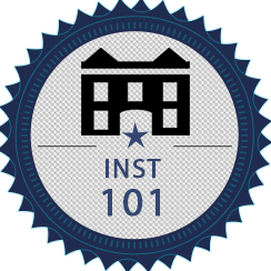INST 101 badge