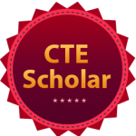 CTE Scholar badge