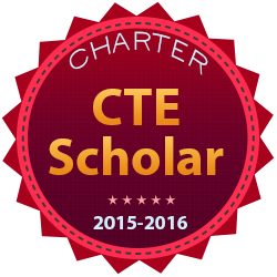 Charter CTE Scholar badge
