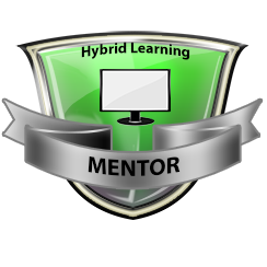 Hybrid Learning Mentor badge