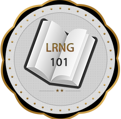 LRNG 101 badge