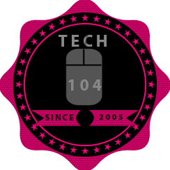TECH 104 badge