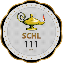 SCHL 111 badge