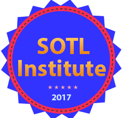 SOTL Institute 2017 badge