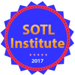 SOTL Institute 2017 badge
