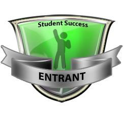Student Success Entrant milestone badge
